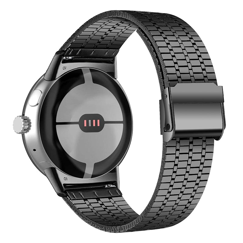 Metal Watch Strap for Google Pixel Watch 2 Pixel Watch Dual Buckle Design Watch Band Metal Watch Strap for Google Pixel Watch 2 Pixel Watch Dual Buckle Design Watch Band